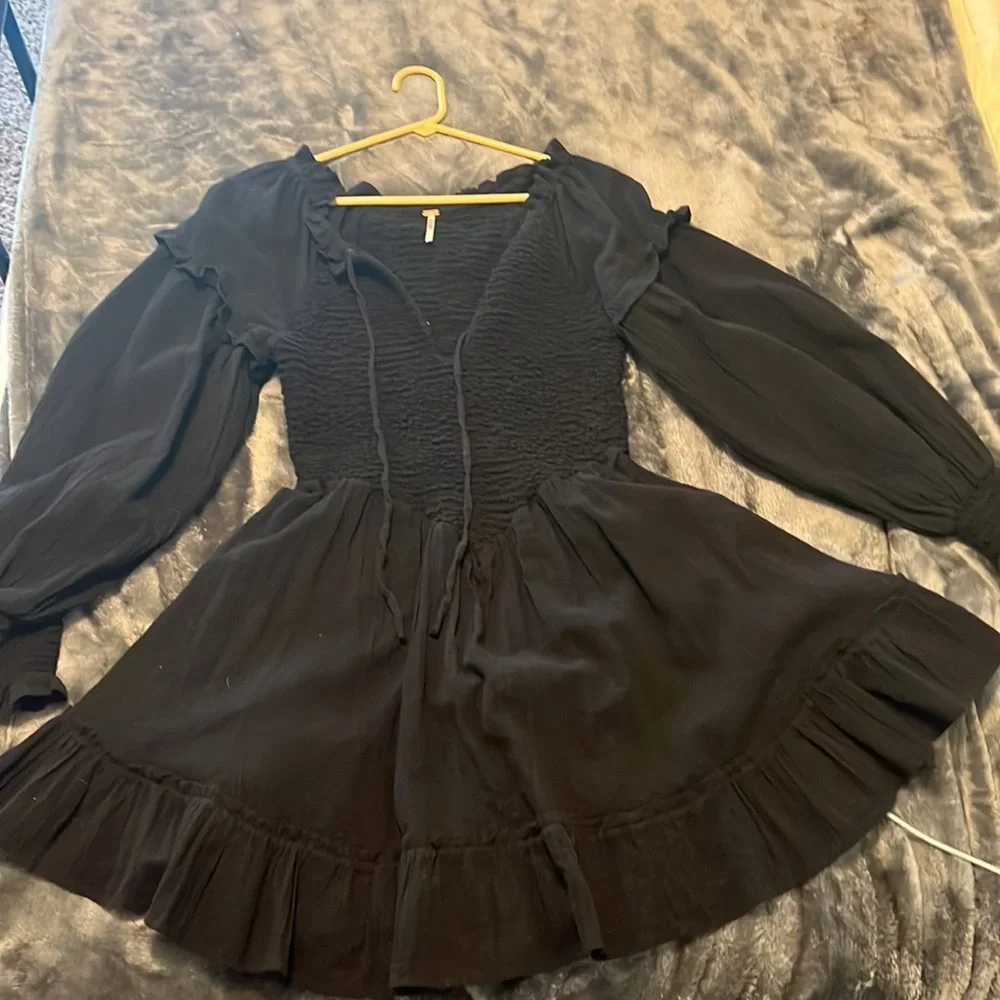 Free People Black Dress - Picture 7 of 11